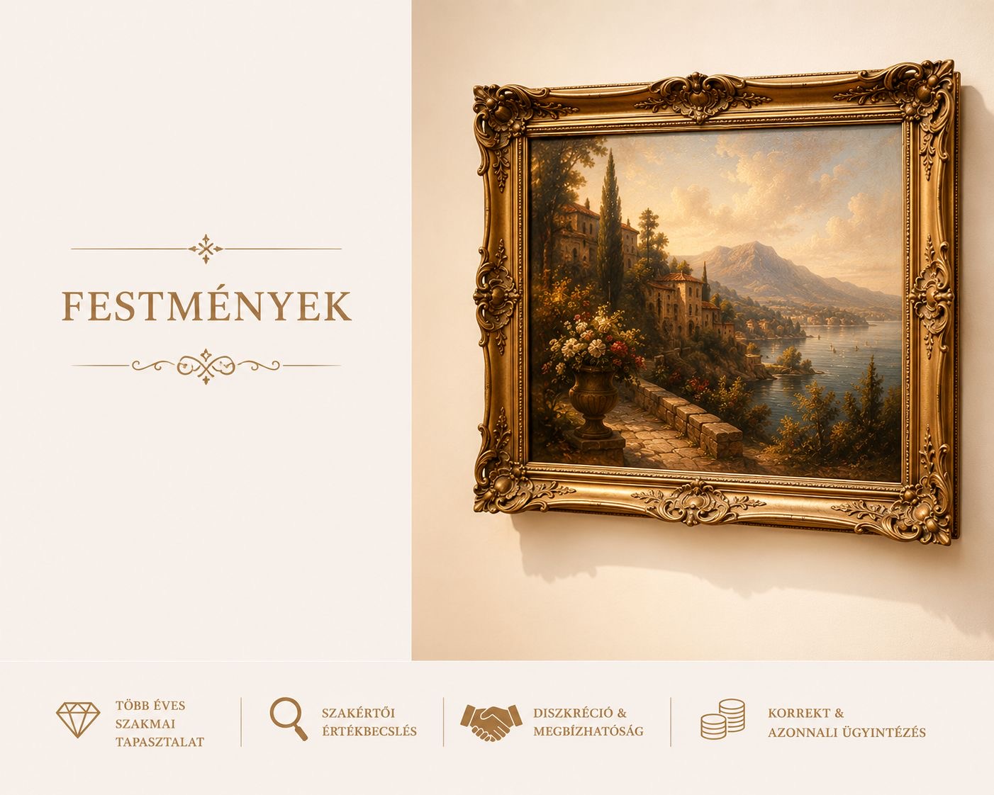 Festmény felvásárlás